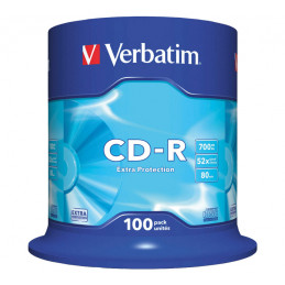 BOBINA 100 CD-R VERBATIM...