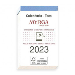 CALENDARIO 2023 MYRGA "TACO...