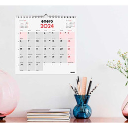 Calendario Neutro con Imán para Escribir 2024 - Finocam