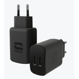 DUAL USB-A WALL CHARGER...