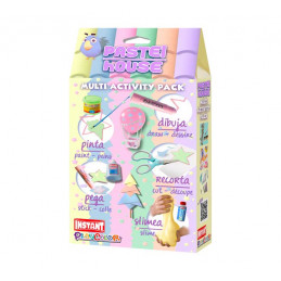 EXPOSITOR 6 PACKS PASTEL HOUSE